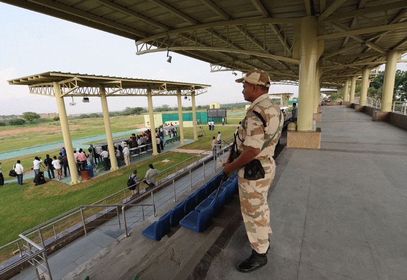 In Pictures New Delhi Commonwealth Games Prep Construction Week Online   104078573 