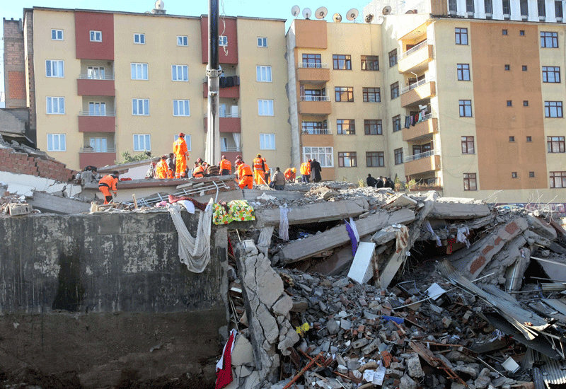 Pictures: Magnitude 7.3 earthquake hits Turkey - Construction Week Online