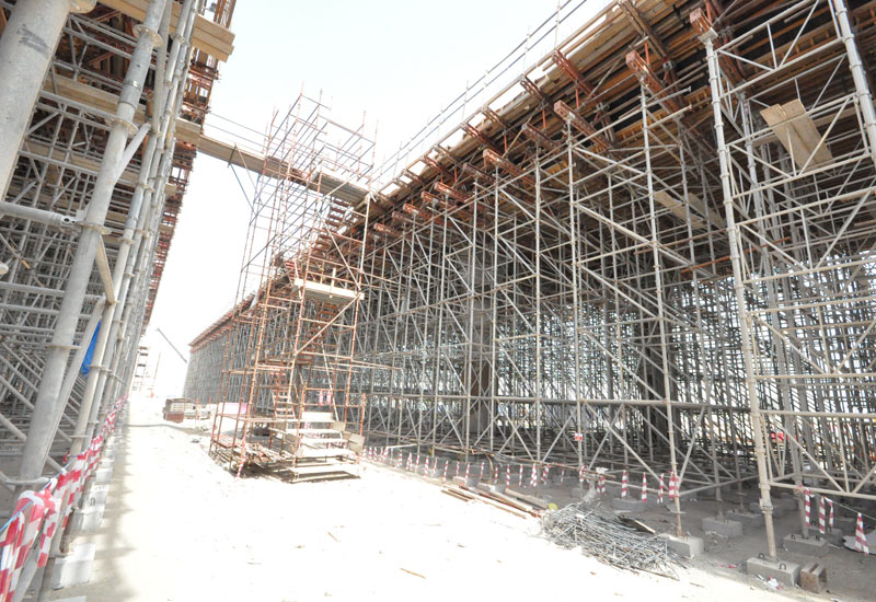 In Pictures: Formwork At Abu Dhabi-dubai Highway - Construction Week Online