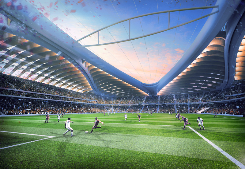 In pictures: Groundbreaking at Al Wakrah stadium - Construction Week Online