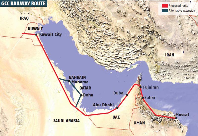 Project study underway to analyse 2,117km GCC Rail - Construction Week ...