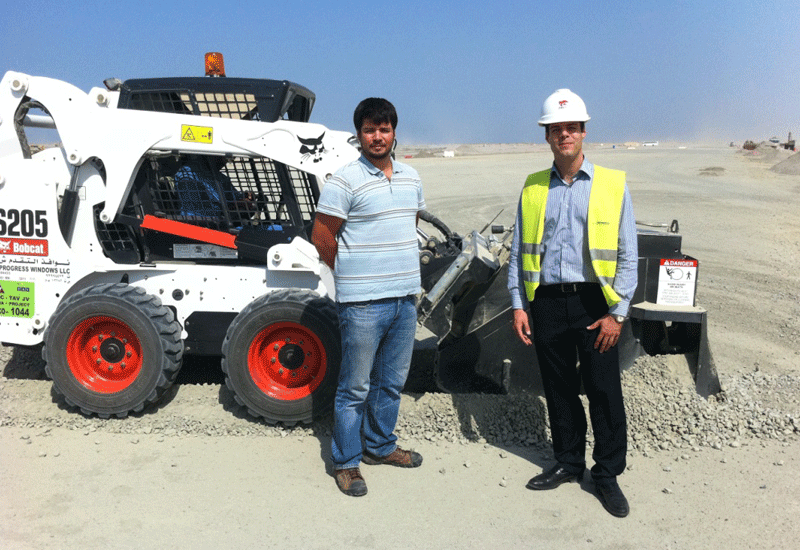 Bobcat sinks teeth into Muscat Airport extension - Construction Week Online