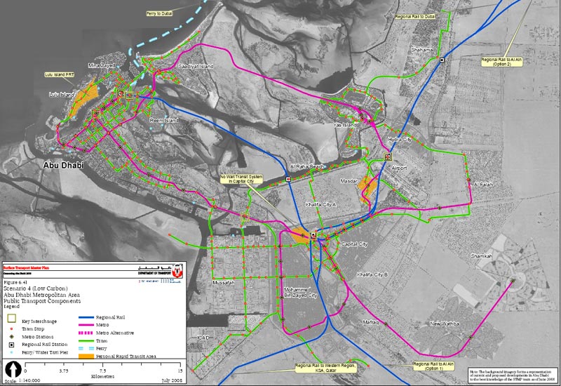 Abu Dhabi Public Transport Plan Revealed - Construction Week Online