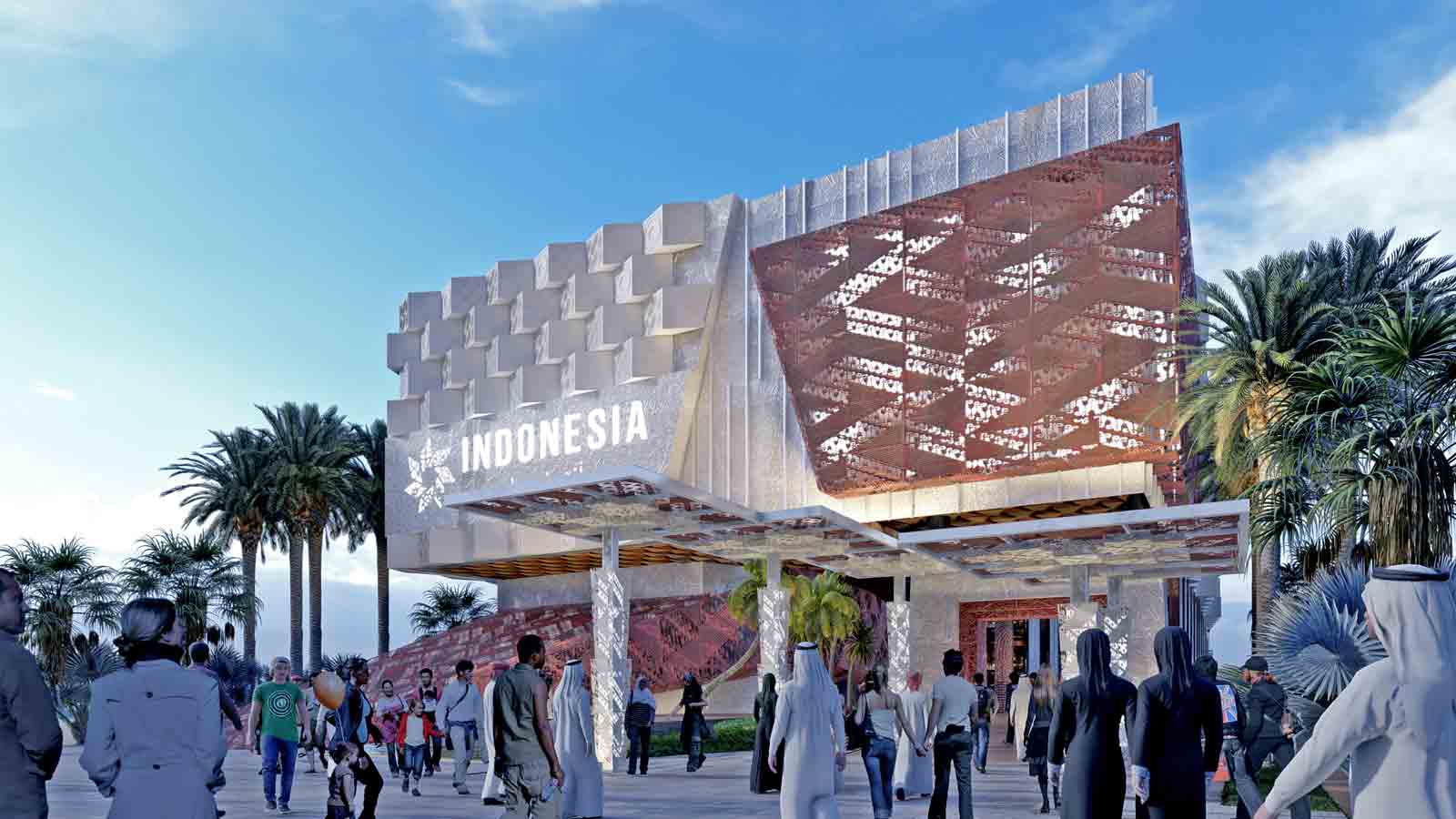 Construction On Indonesia Pavilion Nears Completion - Construction Week ...