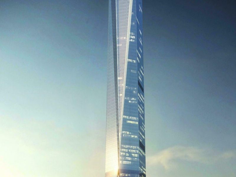 DMCC Uptown Tower Completes Façade Works