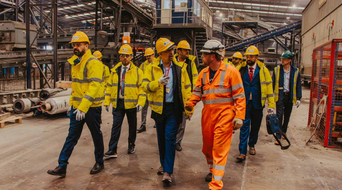 HE Eng Khalid Al Falih visits Alfanar Global Development’s UK site to ...