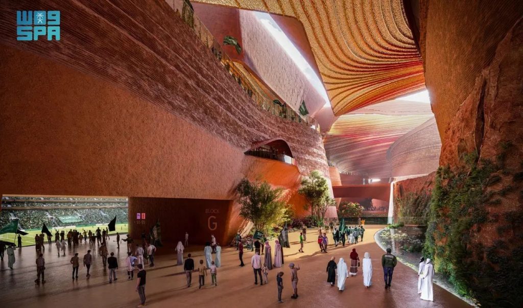 Riyadh New Murabba Reveals Stadium Design For Fifa World Cup 2034