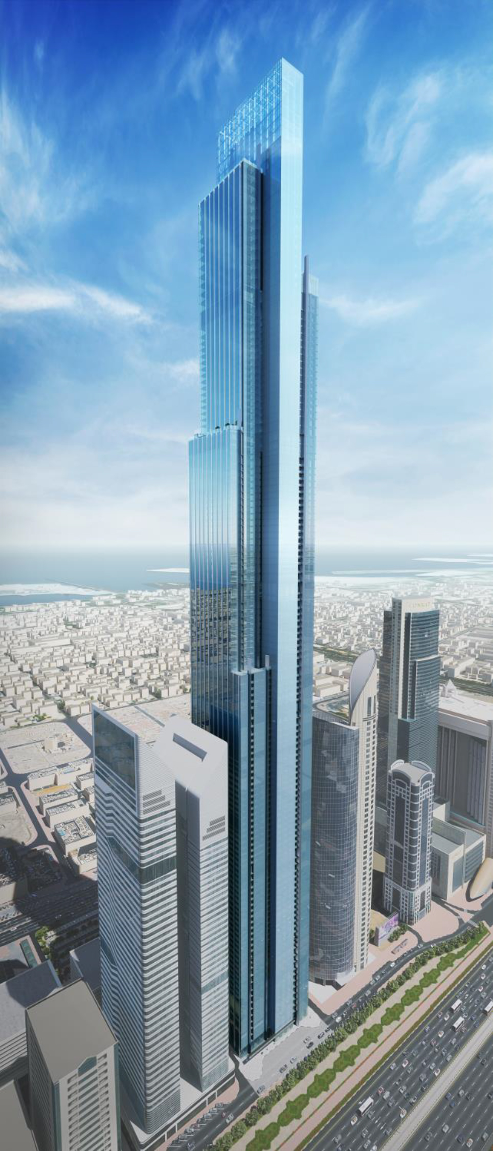 Burj Azizi: World's second tallest tower will be 103m shorter than ...