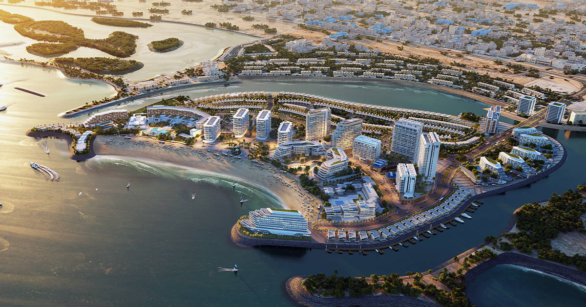 RAK beachfront and recreational area